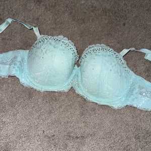 Blue Victorias Secret Bra 32 DD